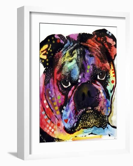 Bulldog-Dean Russo-Framed Giclee Print