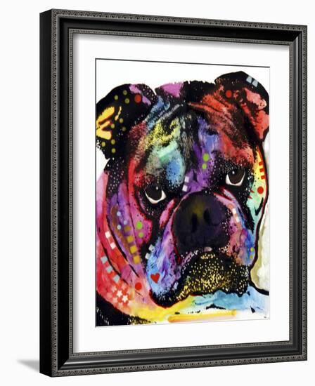 Bulldog-Dean Russo-Framed Giclee Print