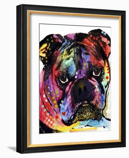 Bulldog-Dean Russo-Framed Giclee Print