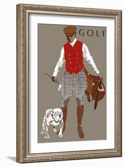 Bulldog-null-Framed Giclee Print