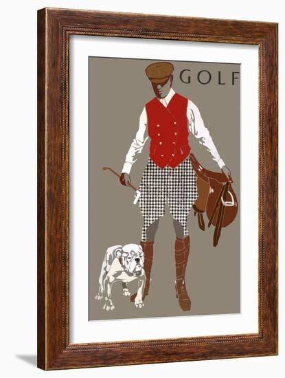 Bulldog-null-Framed Giclee Print