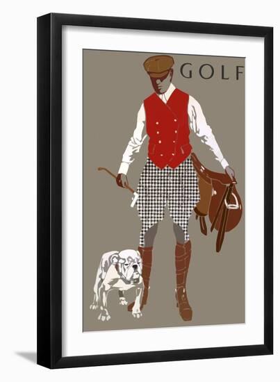 Bulldog-null-Framed Giclee Print