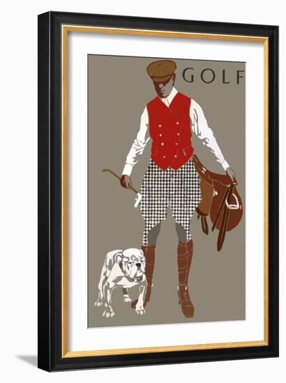 Bulldog-null-Framed Giclee Print