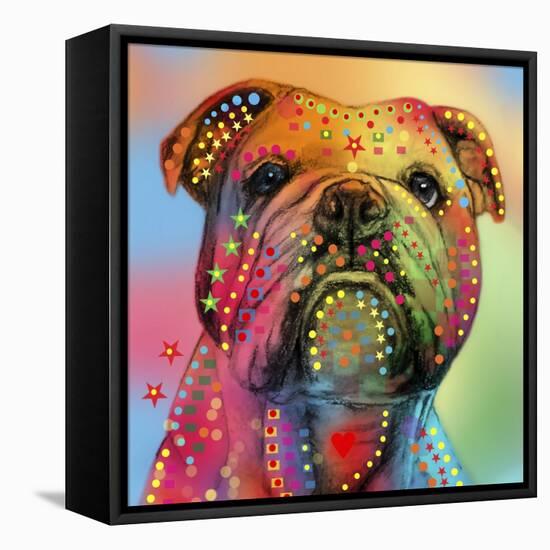 Bulldog-Mark Ashkenazi-Framed Premier Image Canvas