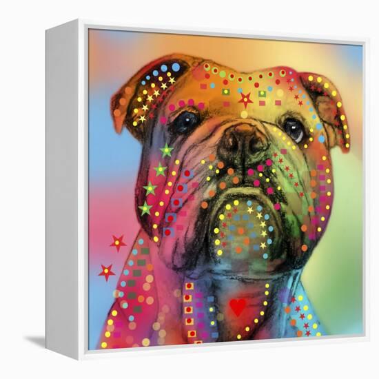 Bulldog-Mark Ashkenazi-Framed Premier Image Canvas