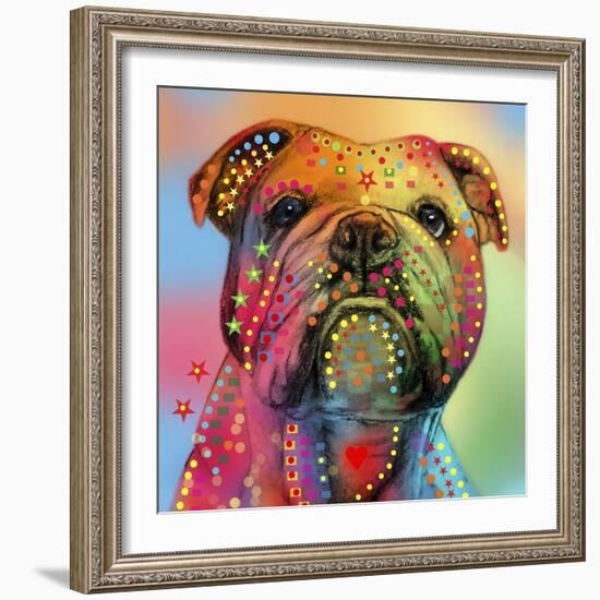 Bulldog-Mark Ashkenazi-Framed Giclee Print