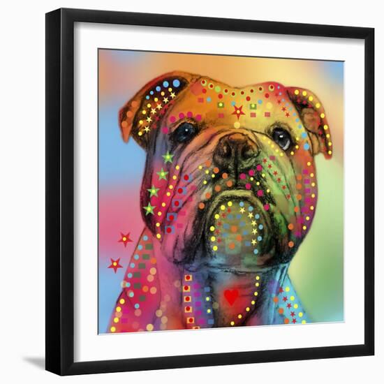 Bulldog-Mark Ashkenazi-Framed Giclee Print