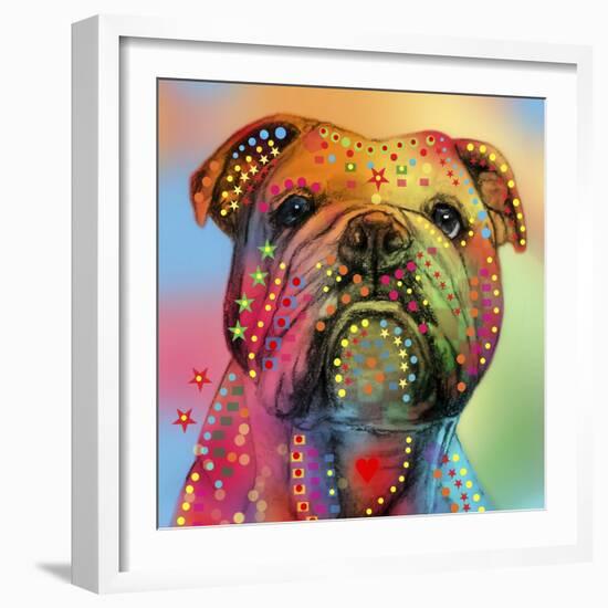 Bulldog-Mark Ashkenazi-Framed Giclee Print