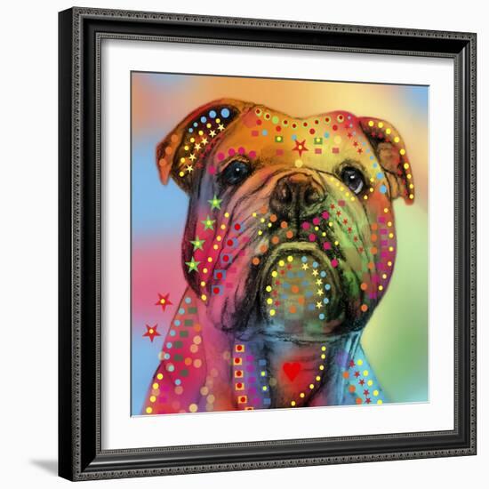 Bulldog-Mark Ashkenazi-Framed Giclee Print