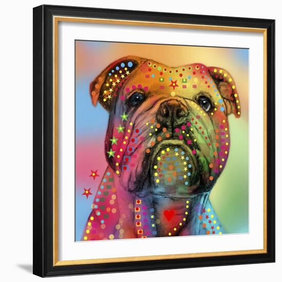 Bulldog-Mark Ashkenazi-Framed Giclee Print