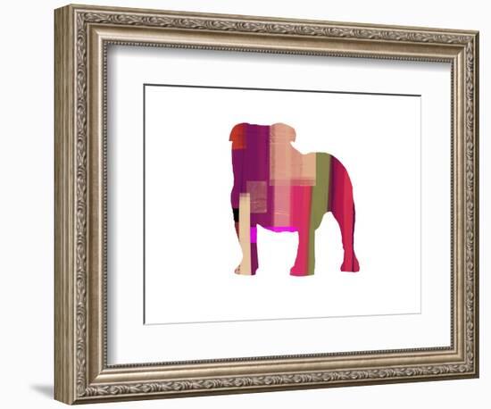 Bulldog-NaxArt-Framed Art Print