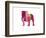 Bulldog-NaxArt-Framed Art Print