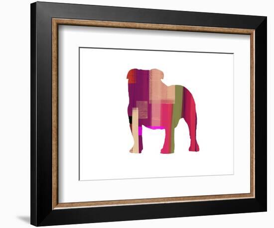 Bulldog-NaxArt-Framed Art Print