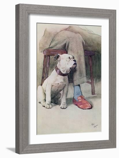 Bulldog-Cecil Aldin-Framed Giclee Print