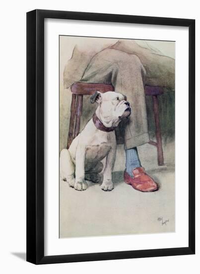 Bulldog-Cecil Aldin-Framed Giclee Print