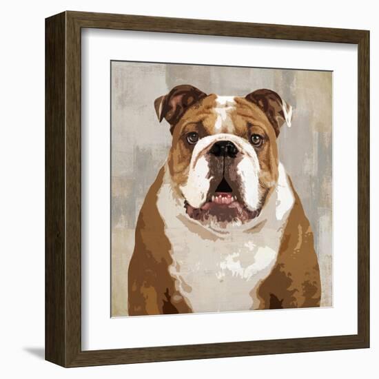 Bulldog-Keri Rodgers-Framed Art Print