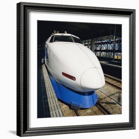 Bullet Train, Tokyo, Japan-Christopher Rennie-Framed Photographic Print