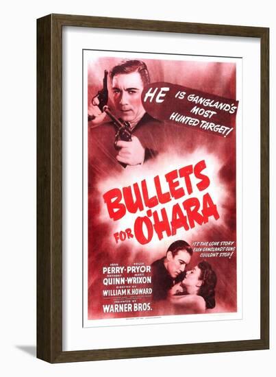 Bullets For O'Hara, Anthony Quinn, Anthony Quinn, Joan Perry, 1941-null-Framed Art Print