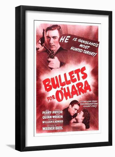 Bullets For O'Hara, Anthony Quinn, Anthony Quinn, Joan Perry, 1941-null-Framed Art Print