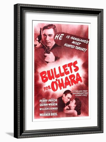 Bullets For O'Hara, Anthony Quinn, Anthony Quinn, Joan Perry, 1941-null-Framed Art Print