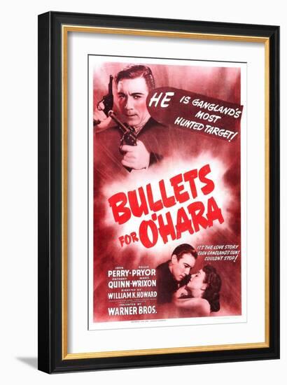 Bullets For O'Hara, Anthony Quinn, Anthony Quinn, Joan Perry, 1941-null-Framed Art Print