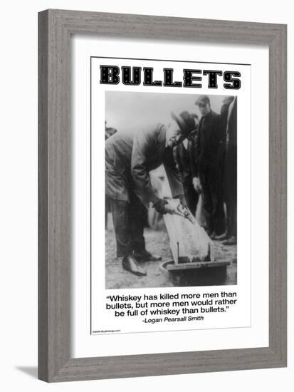 Bullets-Wilbur Pierce-Framed Art Print