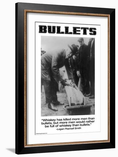 Bullets-Wilbur Pierce-Framed Art Print