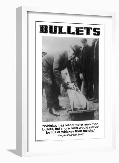 Bullets-Wilbur Pierce-Framed Art Print