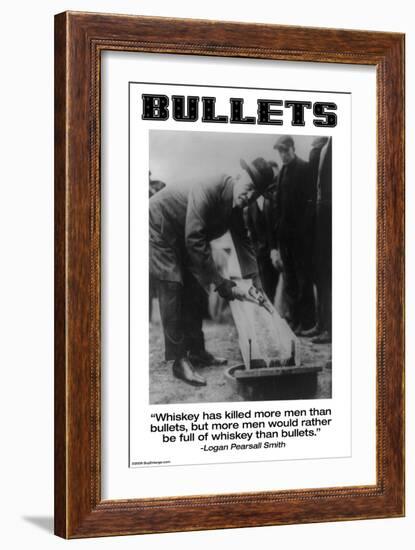 Bullets-Wilbur Pierce-Framed Art Print