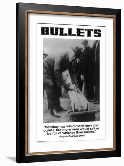 Bullets-Wilbur Pierce-Framed Art Print