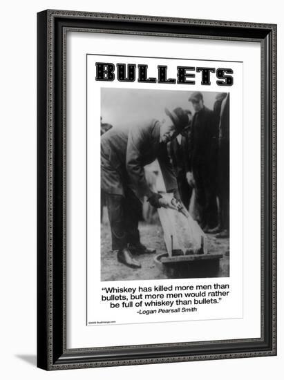 Bullets-Wilbur Pierce-Framed Art Print