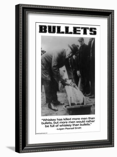 Bullets-Wilbur Pierce-Framed Art Print