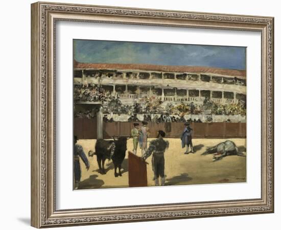 Bullfight, 1865-66-Edouard Manet-Framed Giclee Print