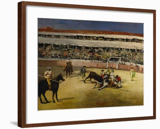 Bullfight, 1865-Edouard Manet-Framed Giclee Print