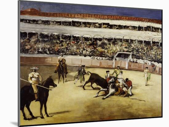 Bullfight, c.1865-Edouard Manet-Mounted Giclee Print