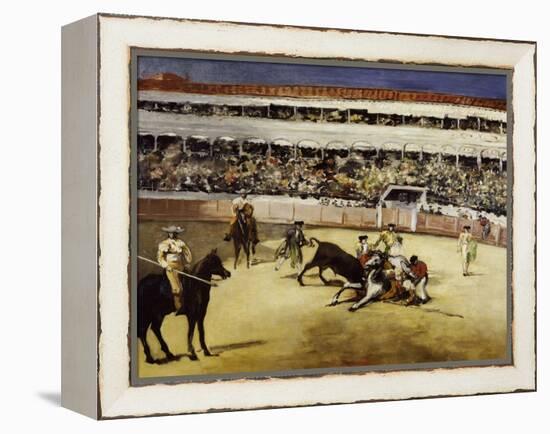 Bullfight, c.1865-Edouard Manet-Framed Premier Image Canvas