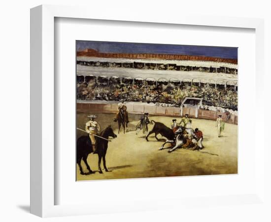 Bullfight, c.1865-Edouard Manet-Framed Giclee Print