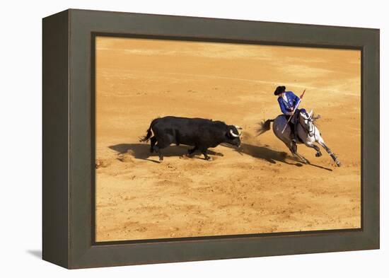 Bullfight, Jerez De La Frontera, Cadiz Province, Andalusia, Spain-Neil Farrin-Framed Premier Image Canvas