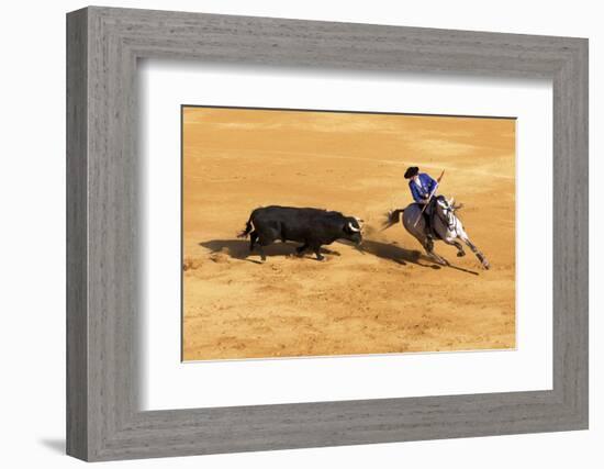 Bullfight, Jerez De La Frontera, Cadiz Province, Andalusia, Spain-Neil Farrin-Framed Photographic Print