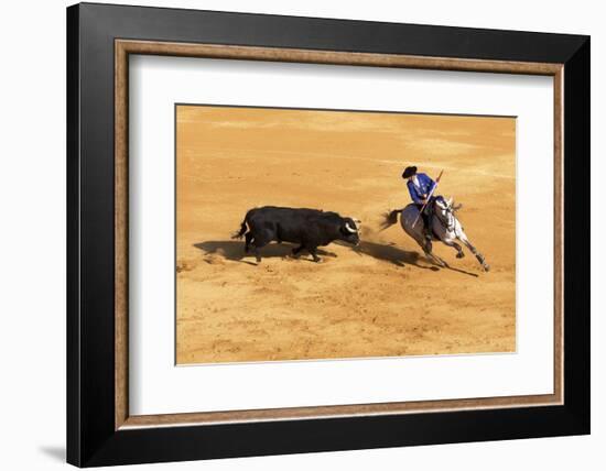 Bullfight, Jerez De La Frontera, Cadiz Province, Andalusia, Spain-Neil Farrin-Framed Photographic Print