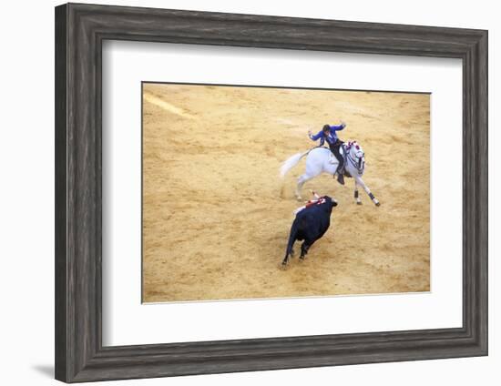 Bullfight, Jerez De La Frontera, Cadiz Province, Andalusia, Spain-Neil Farrin-Framed Photographic Print