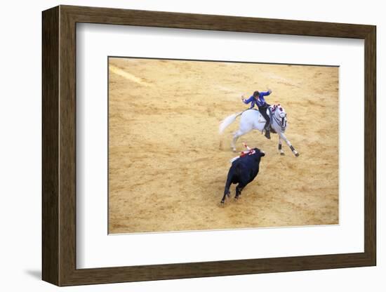 Bullfight, Jerez De La Frontera, Cadiz Province, Andalusia, Spain-Neil Farrin-Framed Photographic Print