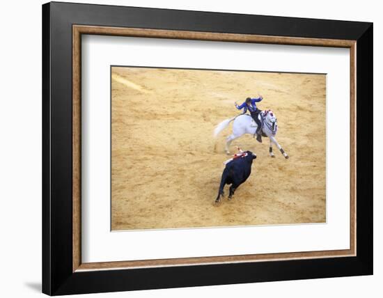 Bullfight, Jerez De La Frontera, Cadiz Province, Andalusia, Spain-Neil Farrin-Framed Photographic Print