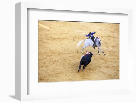 Bullfight, Jerez De La Frontera, Cadiz Province, Andalusia, Spain-Neil Farrin-Framed Photographic Print