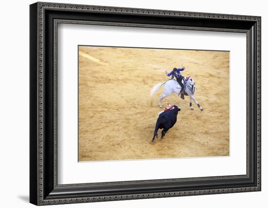 Bullfight, Jerez De La Frontera, Cadiz Province, Andalusia, Spain-Neil Farrin-Framed Photographic Print