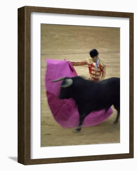 Bullfight Spain-null-Framed Photographic Print