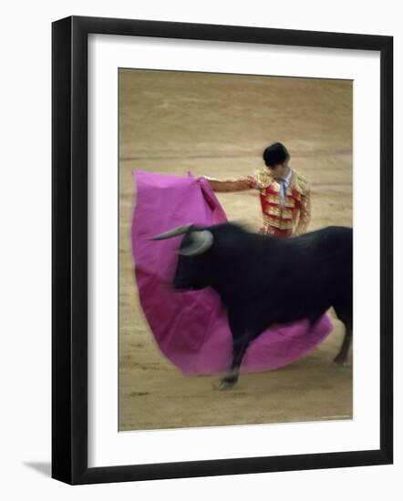 Bullfight Spain-null-Framed Photographic Print