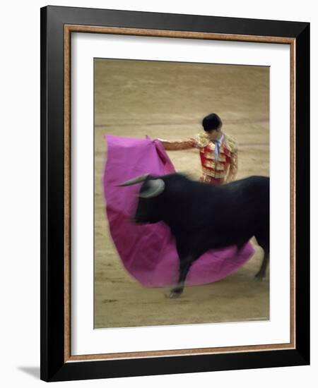 Bullfight Spain-null-Framed Photographic Print