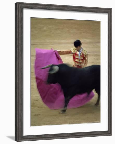 Bullfight Spain-null-Framed Photographic Print