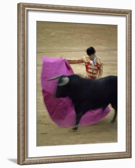 Bullfight Spain-null-Framed Photographic Print